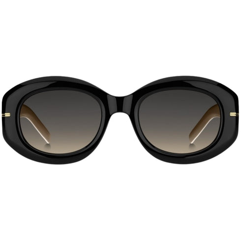 Hugo Boss Grey Brown DS Lens Black Beige Sunglasses One Size